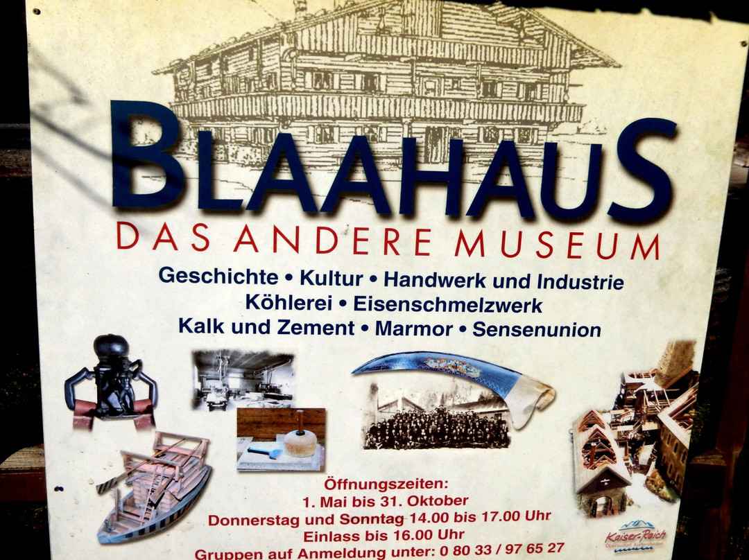 Industriemuseum Blaahaus Kiefersfelden-Kiefersfelden必去景点