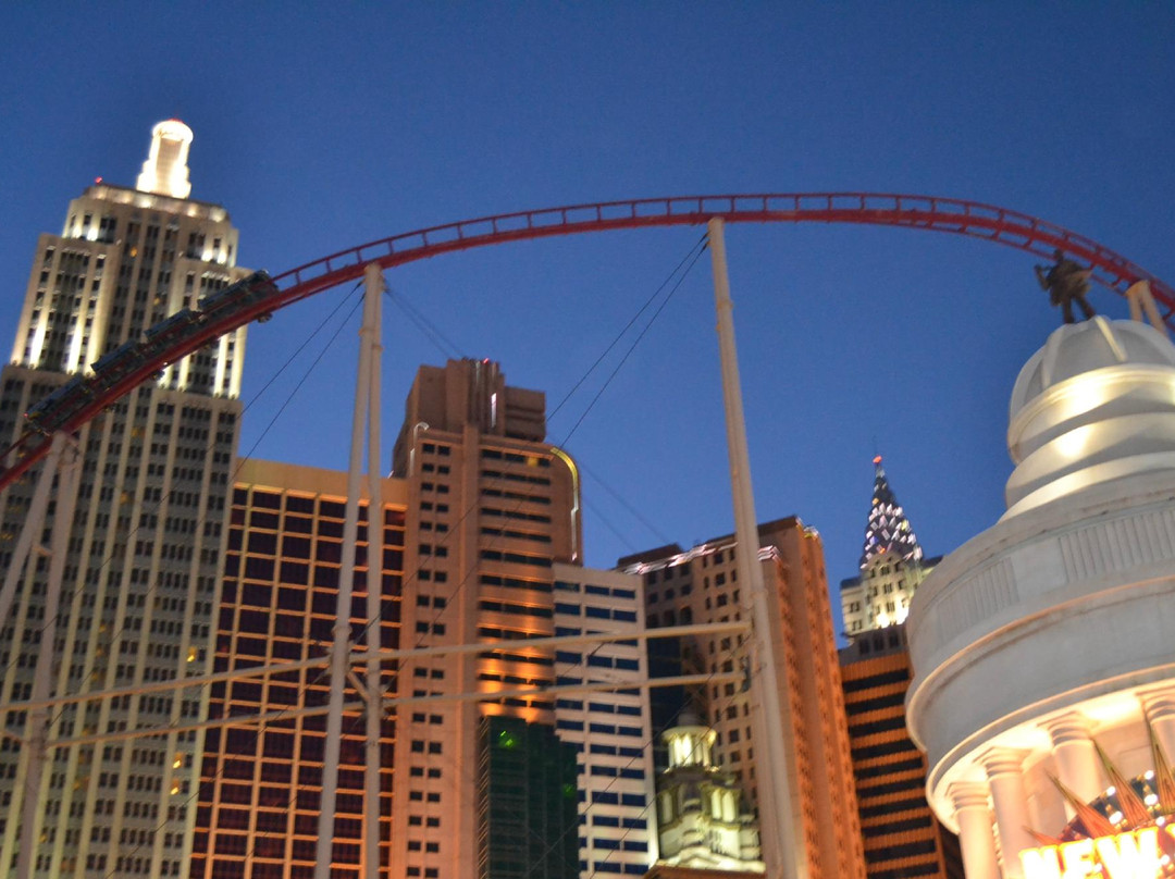 纽约纽约过山车-拉斯维加斯必去景点