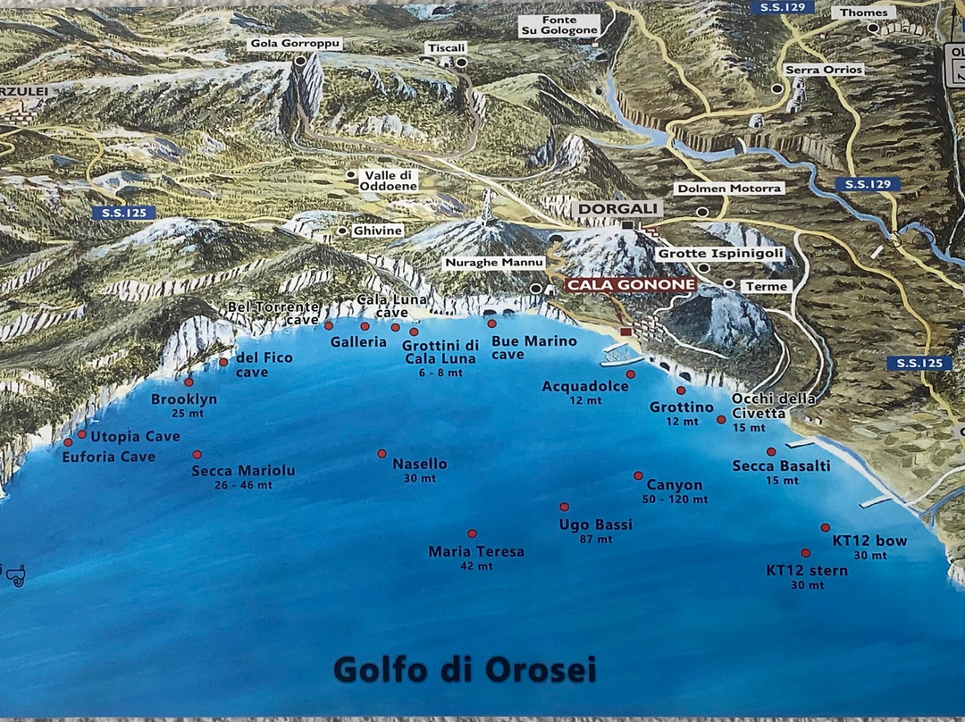 Bluforia Diving Center-Cala Gonone必去景点