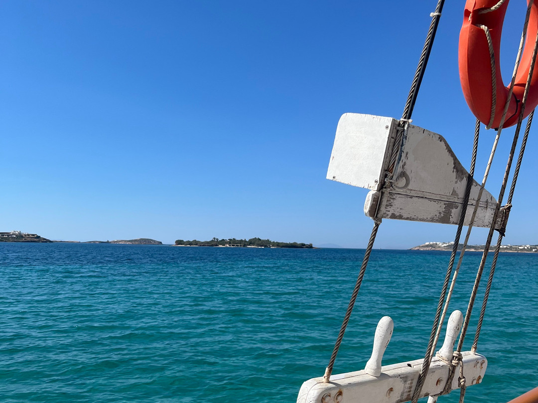 Paros boat trips-Pounta必去景点
