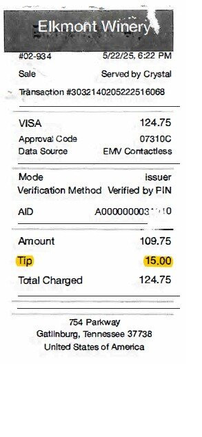 Elkmont Winery-盖林柏格必去景点