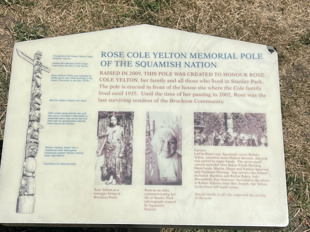 Brockton Point Totem Pole-温哥华必去景点