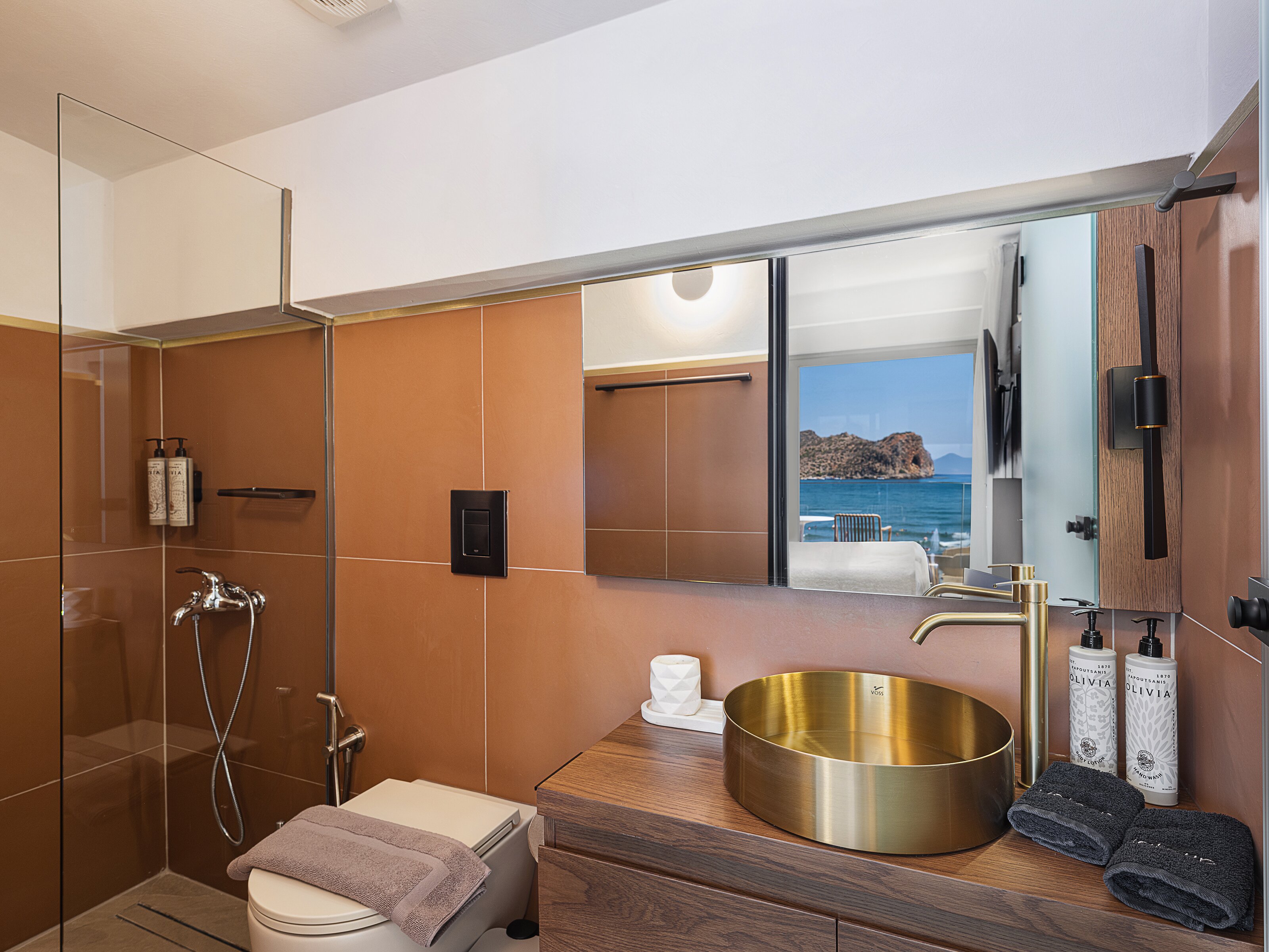Vergina Beach Hotel-浴室