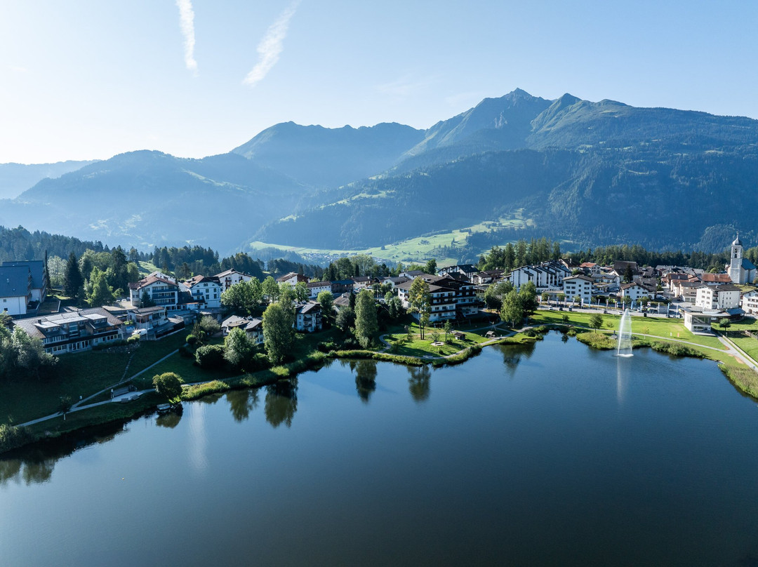 Laax酒店住宿-Hotel Buna Luna By Seehof Laax