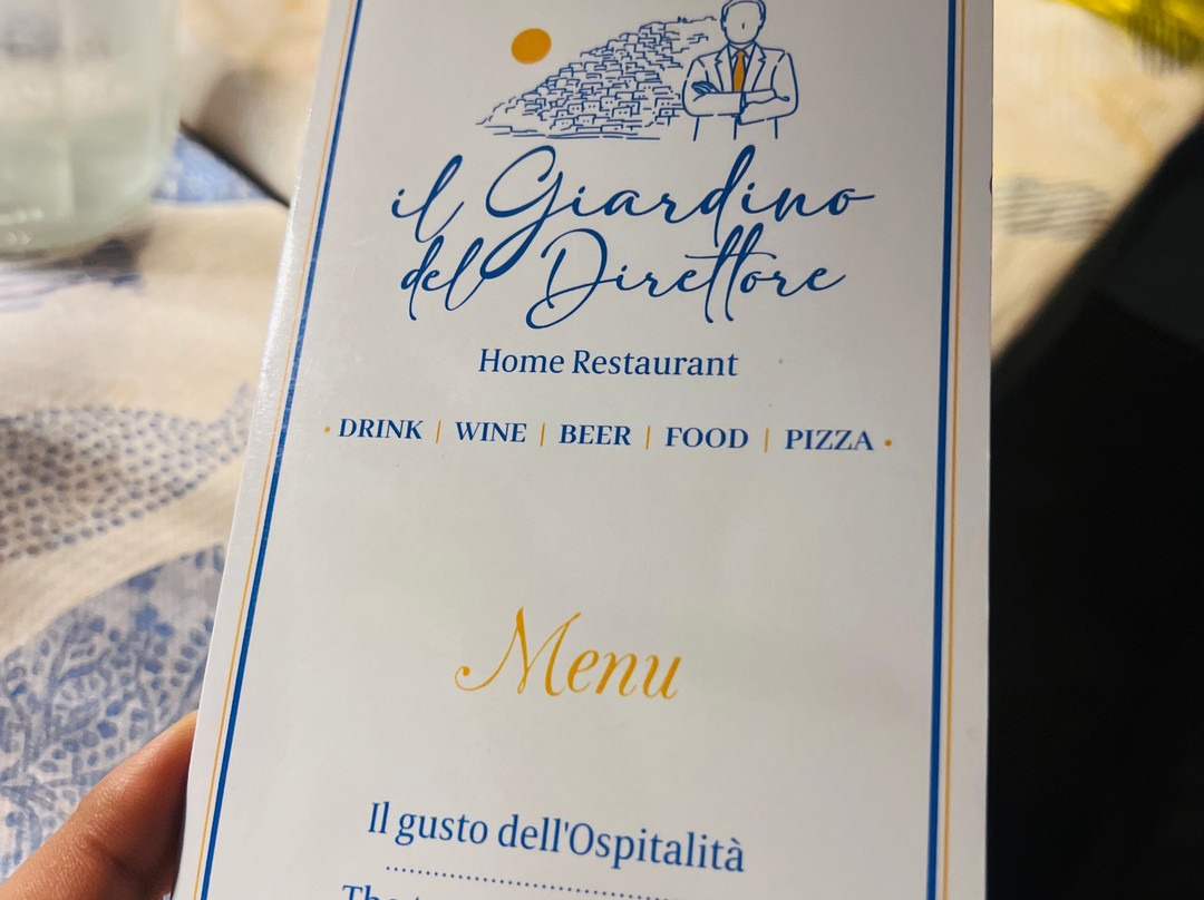 Il Giardino del Direttore Home Restaurant