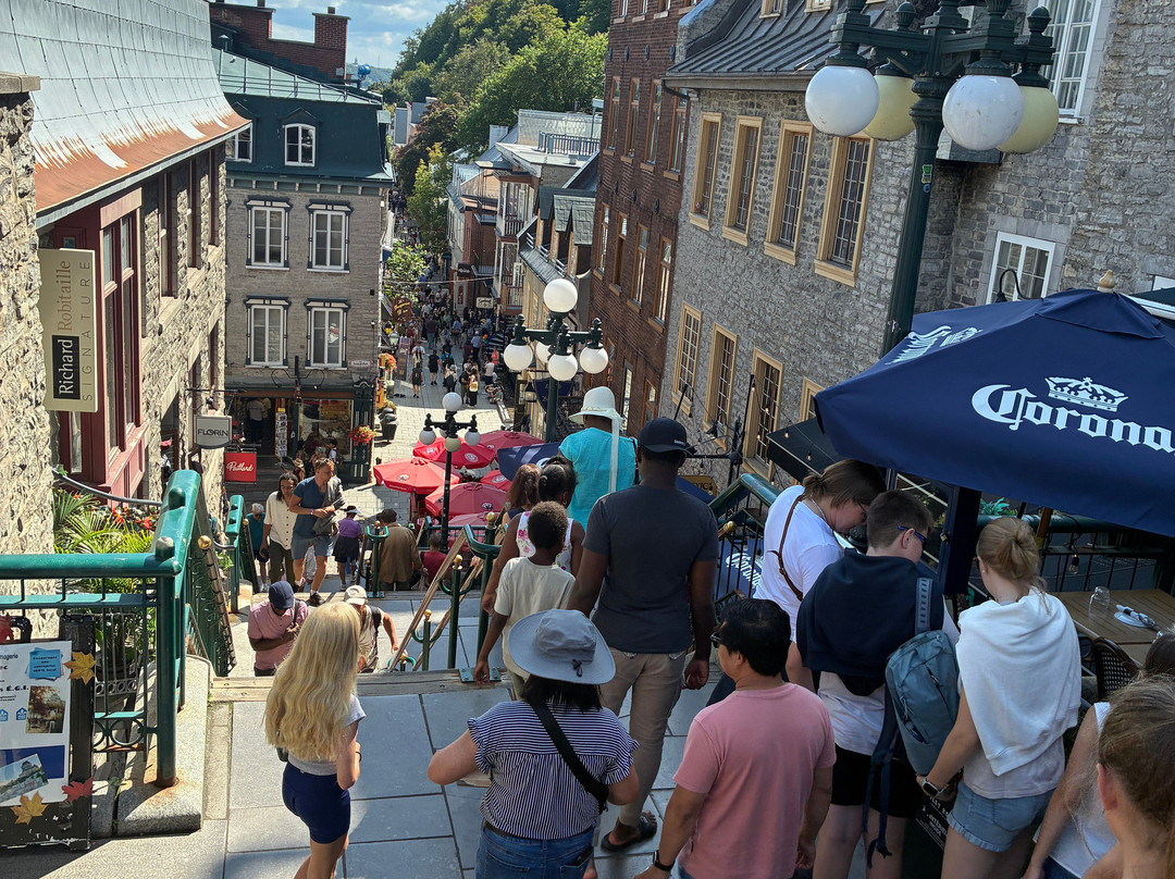 Breakneck Steps (L'Escalier Casse-Cou)-魁北克市必去景点