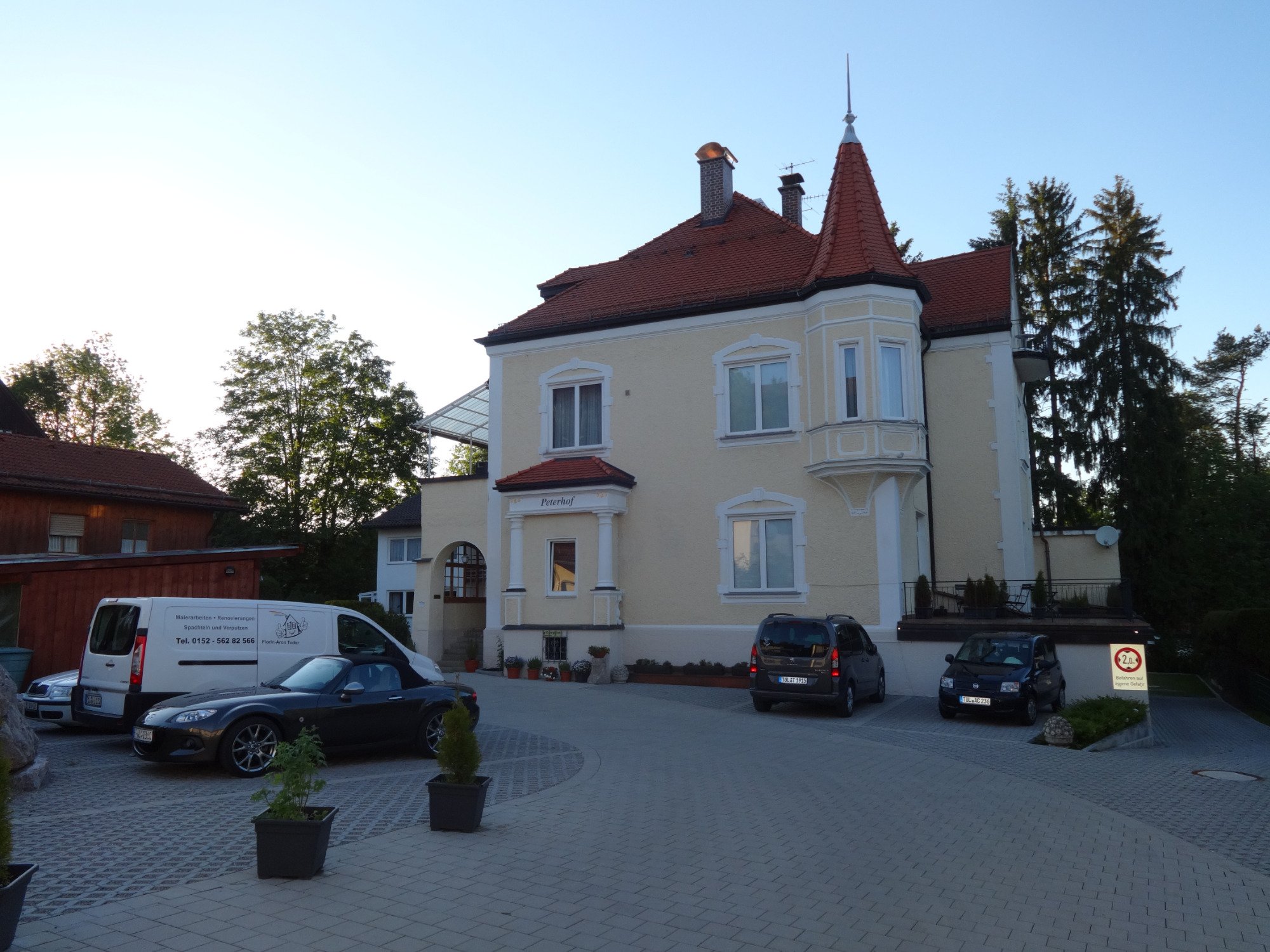 Gastehaus Peterhof und Ferienwohnungen-浴室