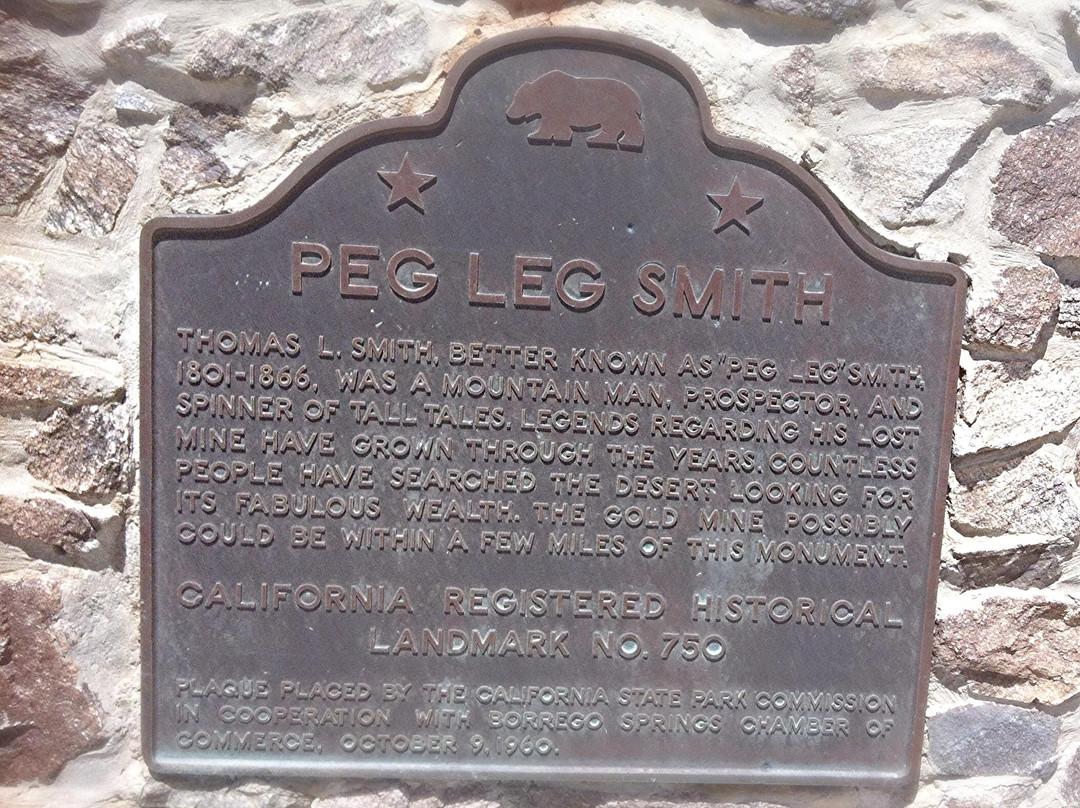 Peg Leg Smith Historical Marker景点图片