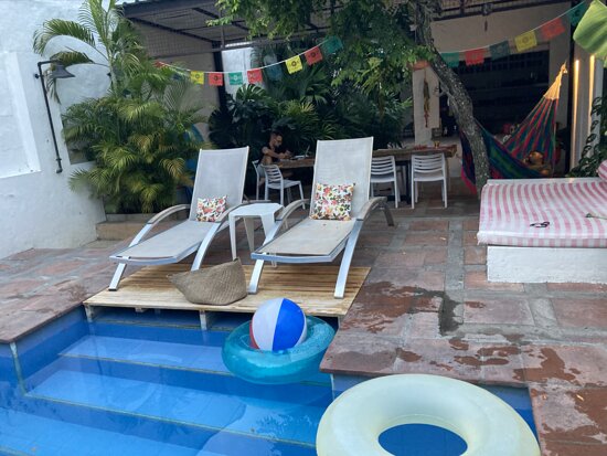 B&B Casa Amberes-泳池