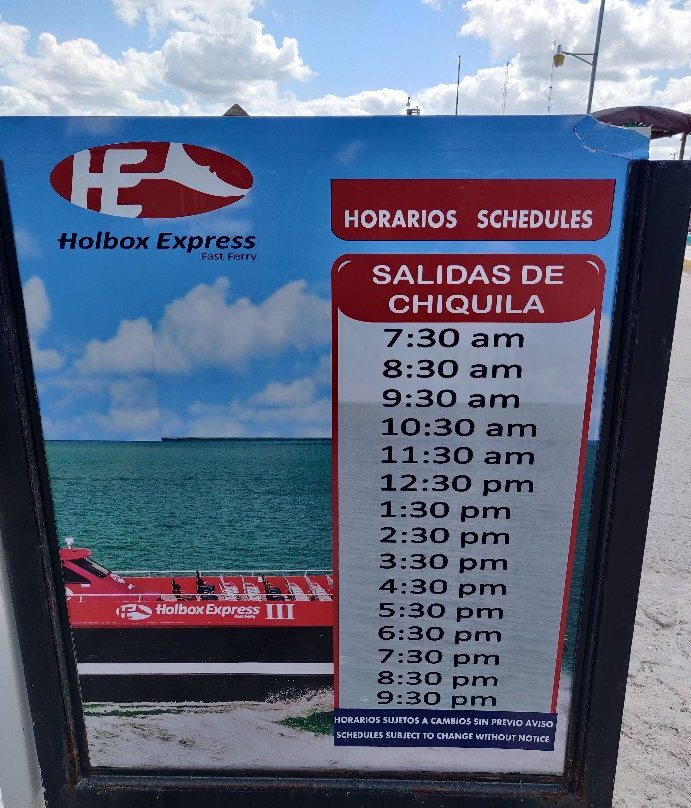 Barcos Holbox Express-Holbox Island必去景点