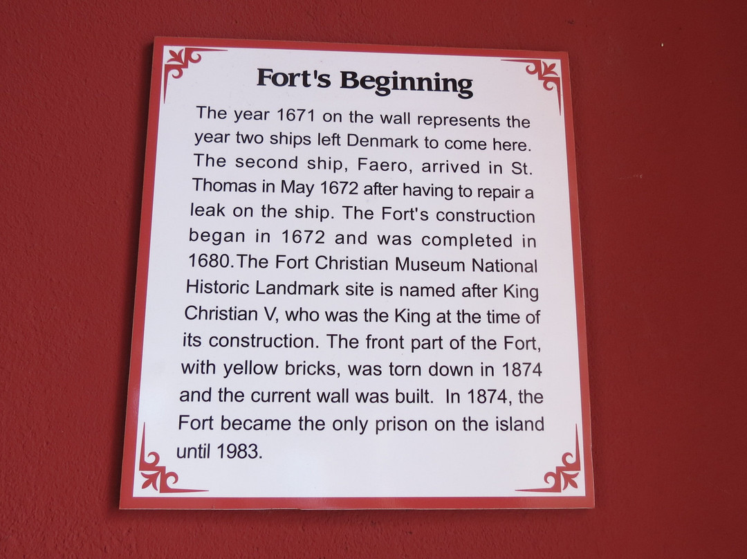 Fort Christian-夏洛特阿马利亚必去景点