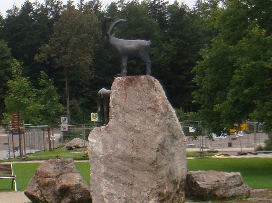 Steinbock Skulptur景点图片