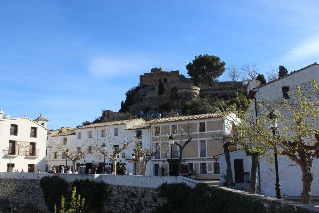 Castle in Guadalest景点图片