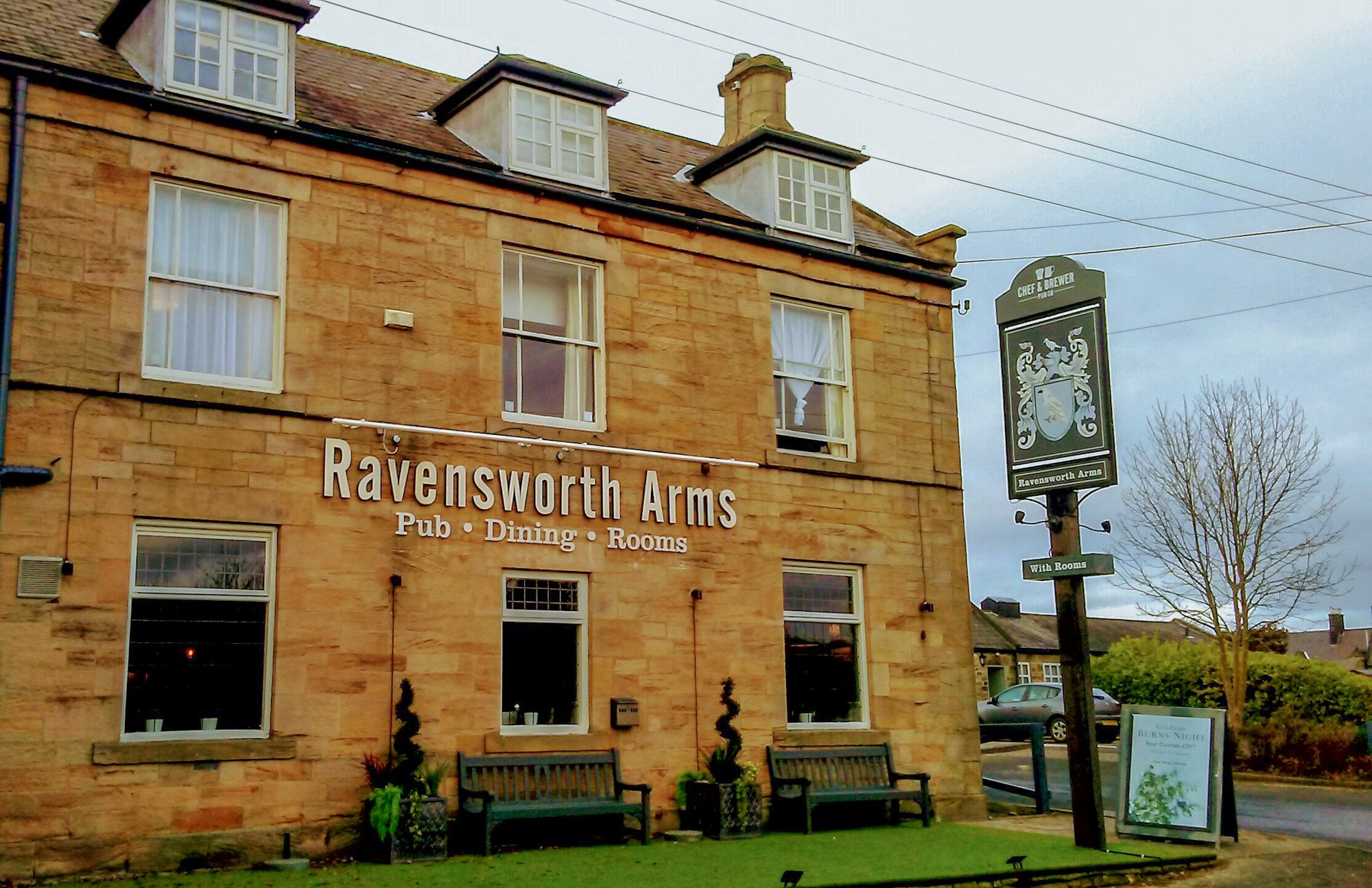 Ravensworth Arms Hotel-浴室