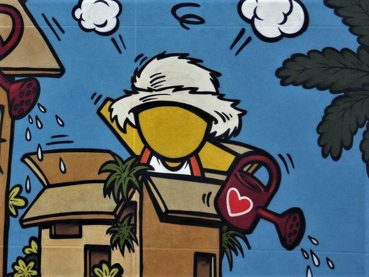 Fresque "Les Gouzous à la Grande Borne"-Grigny必去景点