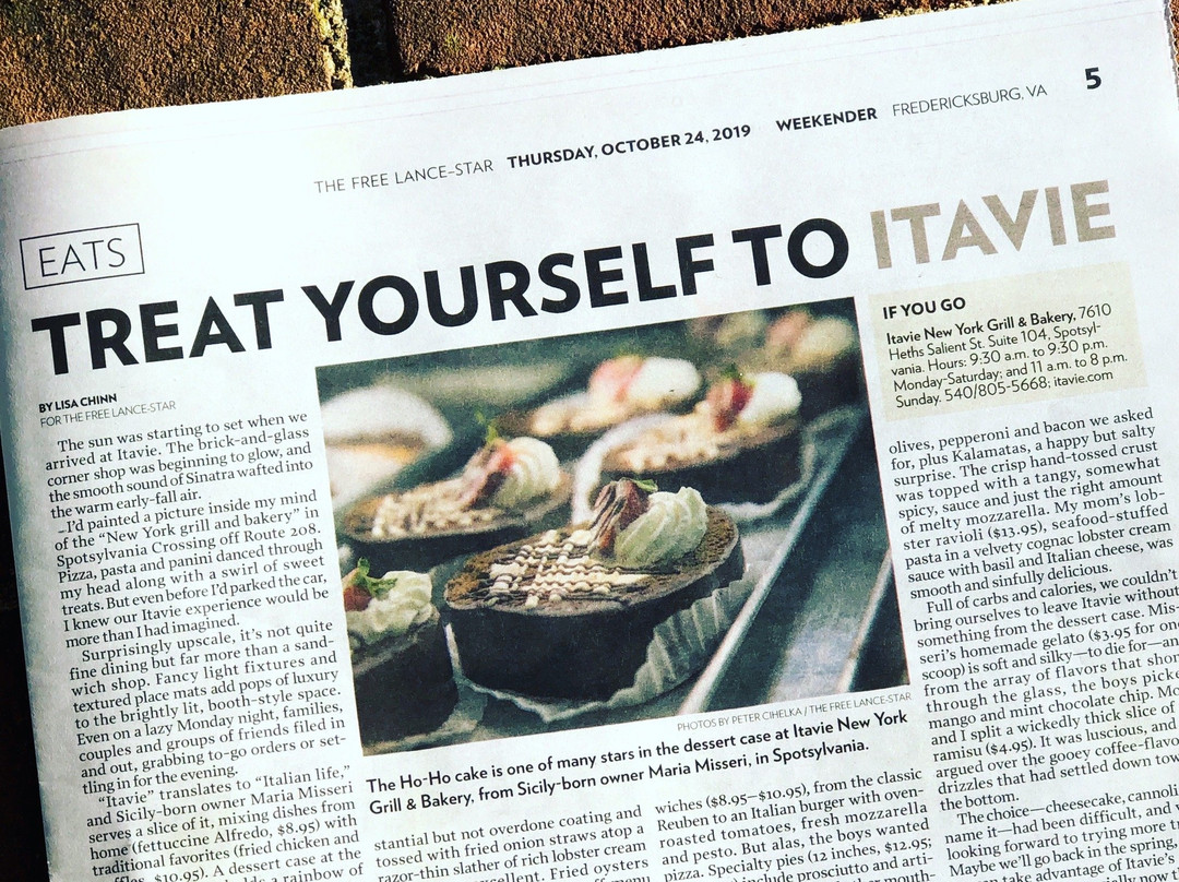 Itavie New York Grill & Bakery