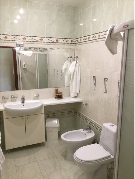 Violeta Viešbutis Hotel-浴室