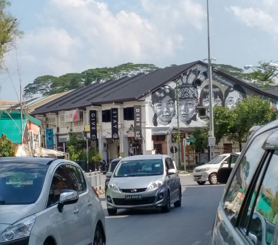 Hornbill Street Mural-古晋必去景点