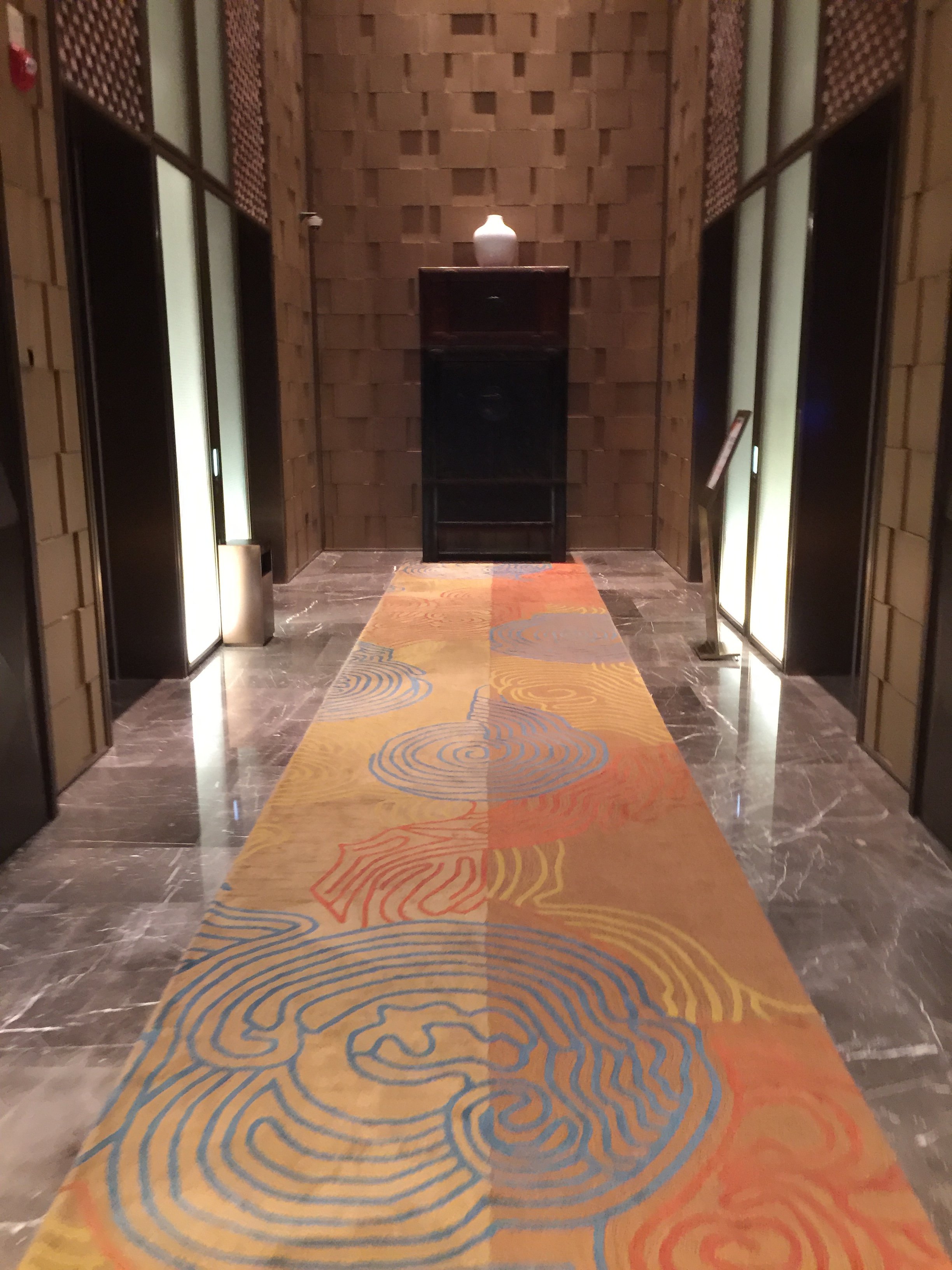 西安蓝海风万怡酒店-浴室