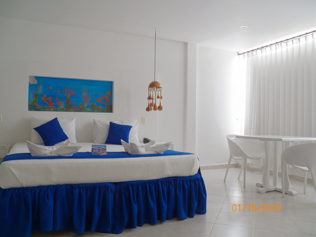 位于塔甘加酒店住宿-Hotel La Ballena Azul