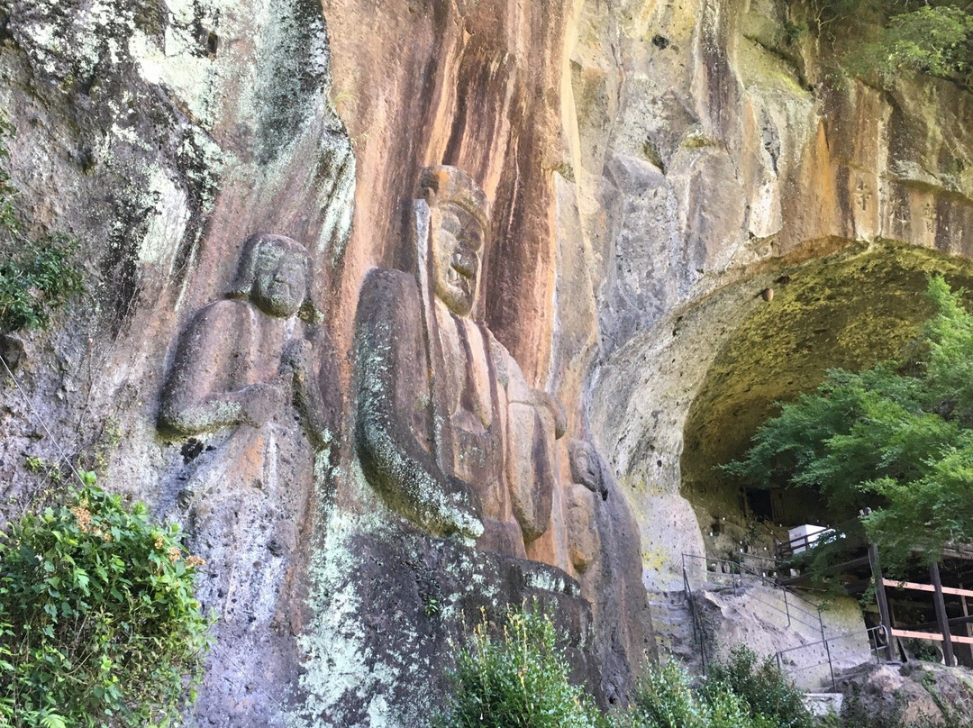 Fukoji Temple Cliff-Carved Budda景点图片