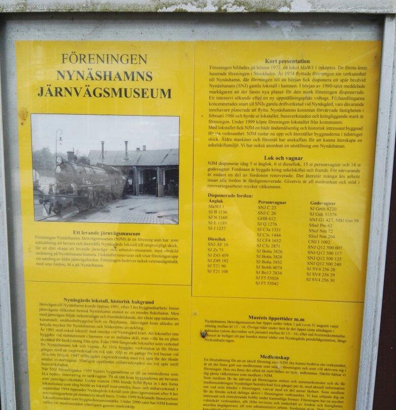Nynashamns Jarnvagsmuseum-Nynashamn必去景点