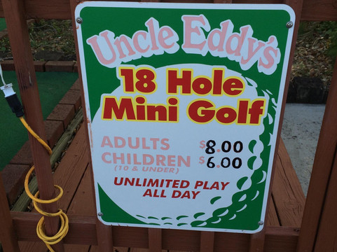 Uncle Eddy's Frozen Custard and 18 Hole Mini Golf-Buxton必去景点