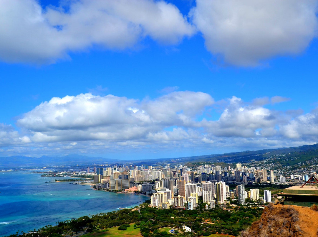 钻石头火山-火奴鲁鲁必去景点