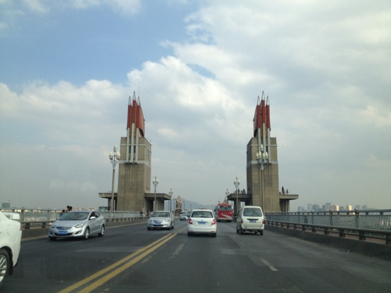 南京长江大桥景点图片