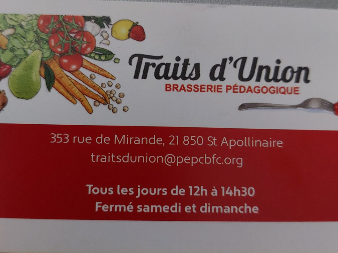 Trait d union brasserie pédagogique