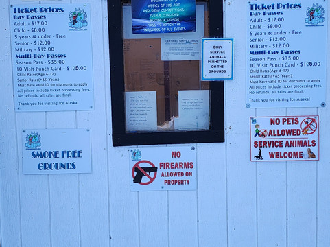 Ice Alaska Ice Park-费尔班克斯必去景点