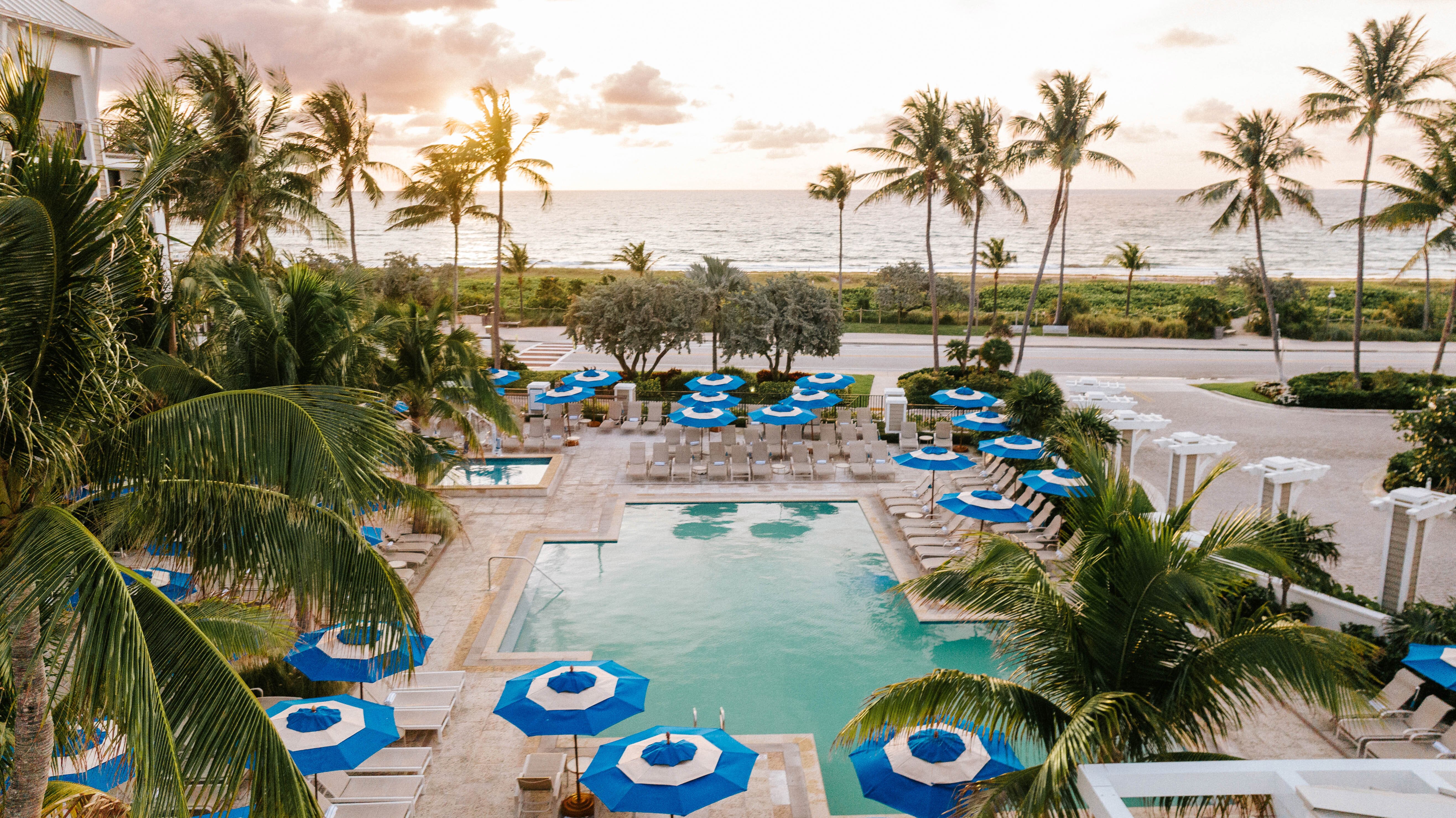 德尔雷海滩万豪酒店-泳池