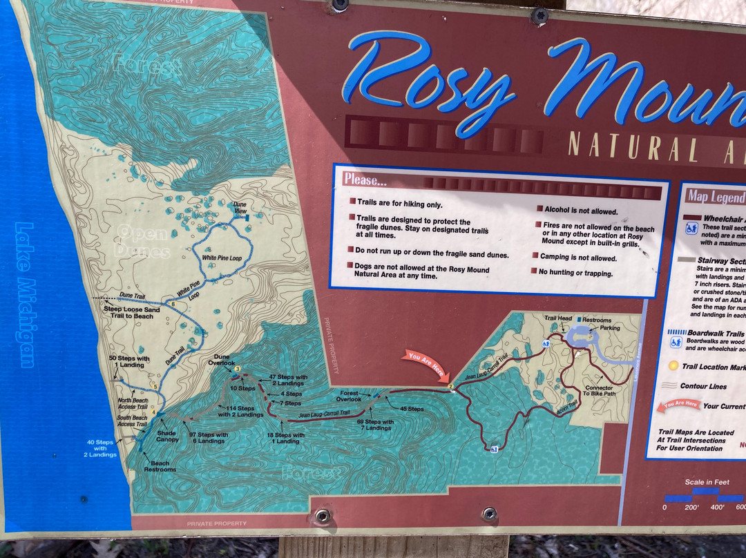 Rosy Mound Natural Area-格兰德黑文必去景点