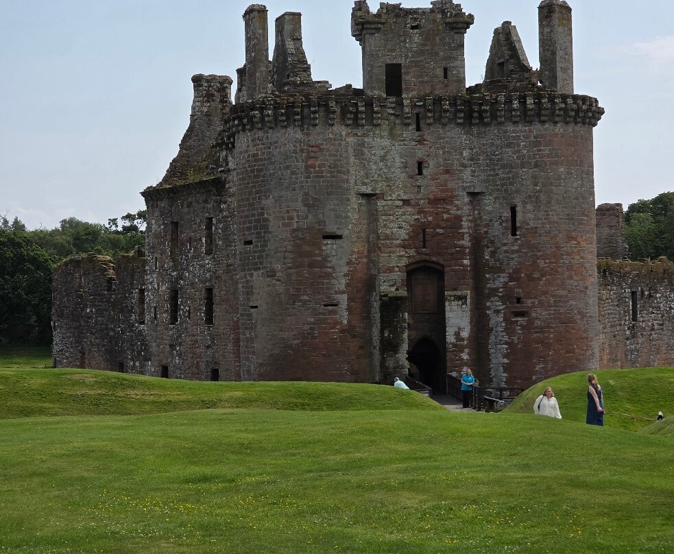 Caerlaverock Castle-邓弗里斯必去景点