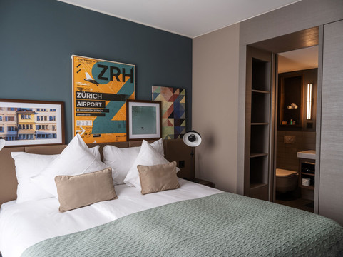 苏黎世欧尔利孔阿卡萨套房酒店主图