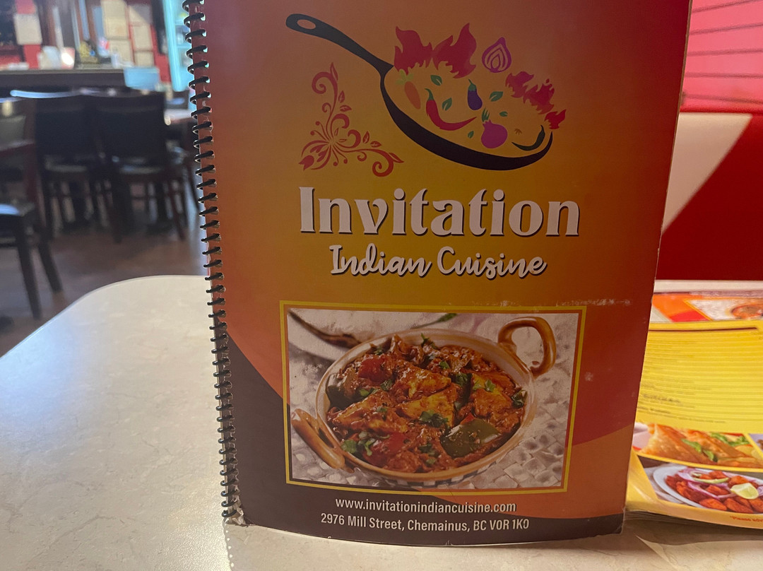 Invitation Indian Cuisine, Chemainus