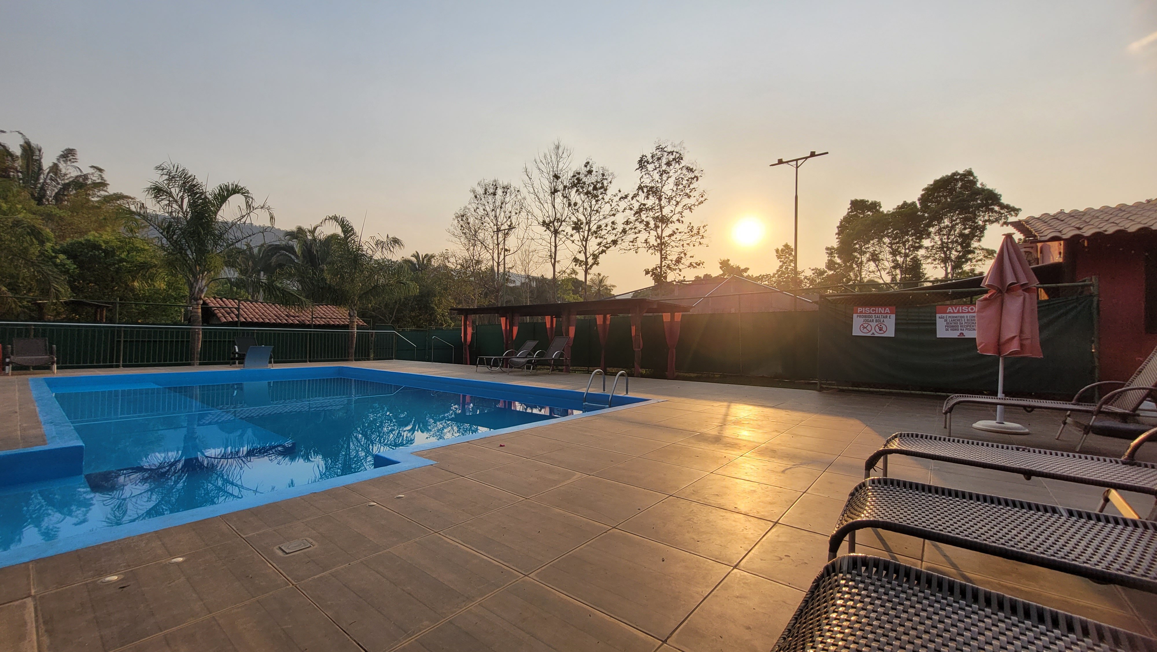 Pousada Café da Mata-泳池