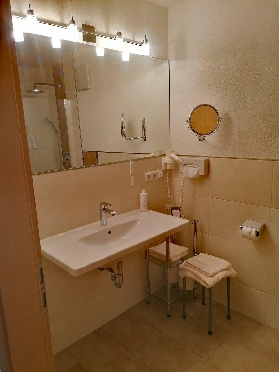 Hotel Thaneller Stadl Bräu-浴室