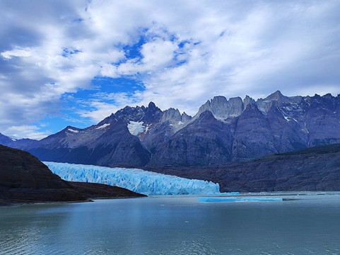 Navigation of Lago Grey-百内国家公园必去景点