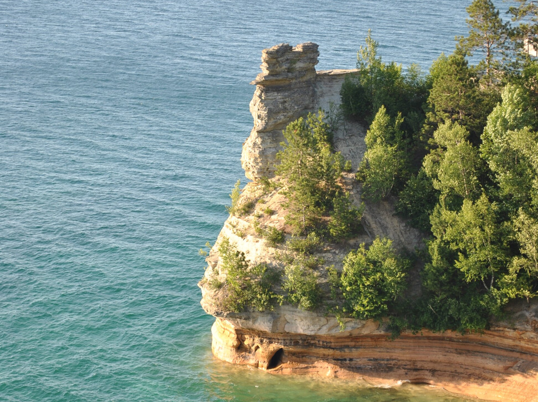 Miners Castle Rock-缪尼辛必去景点