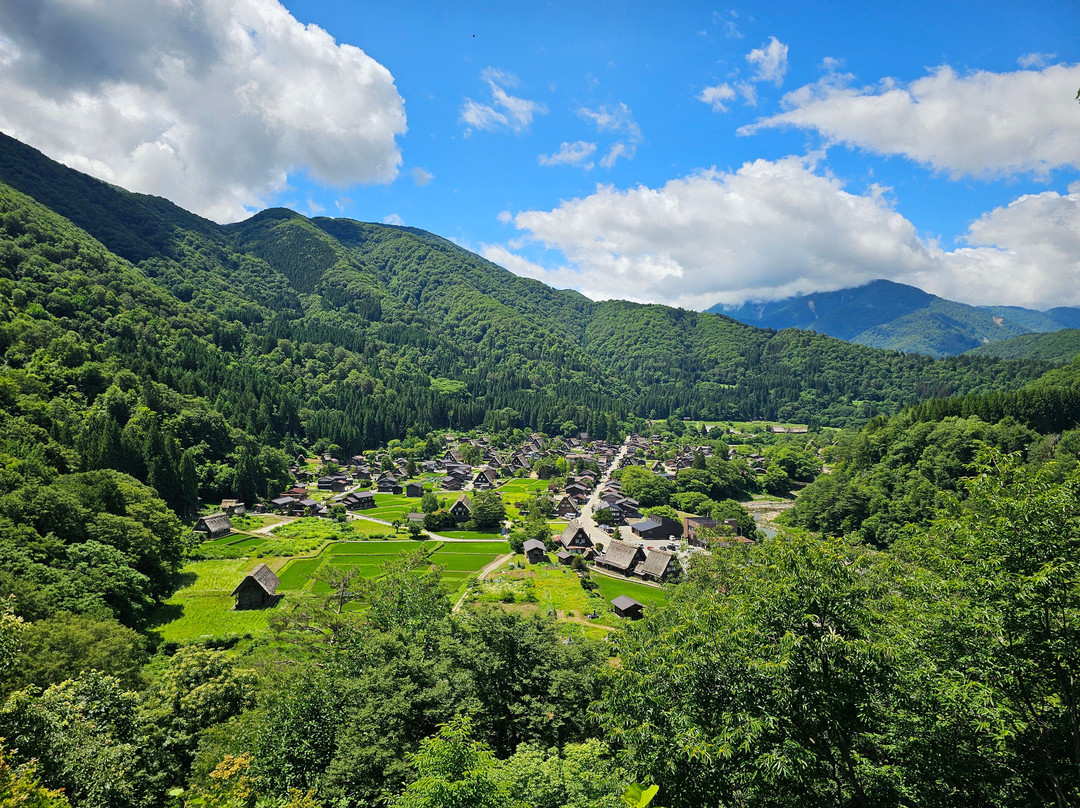 白川乡城山展望台/荻町城遗址-白川村必去景点