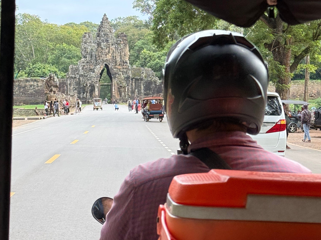 Angkor Wat Tuktuk Driver By Kakada-暹粒必去景点