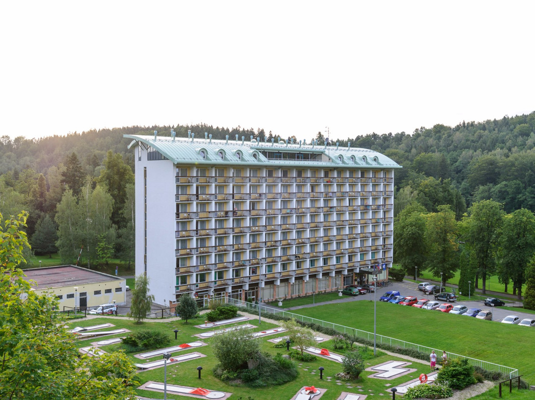 Frydlant v Cechach酒店住宿-Spa Resort Libverda - Hotel Nový Dům