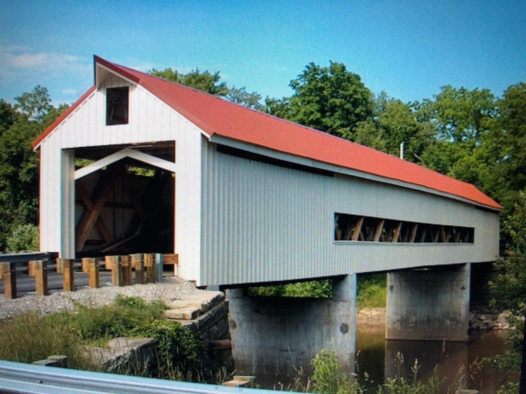 Mechanicsville Covered Bridge景点图片