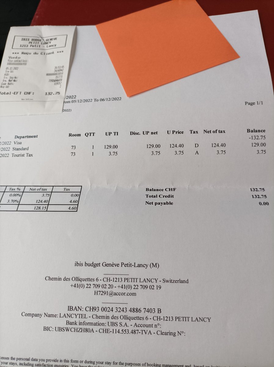 ibis budget 日内瓦珀蒂朗西酒店-旅行者