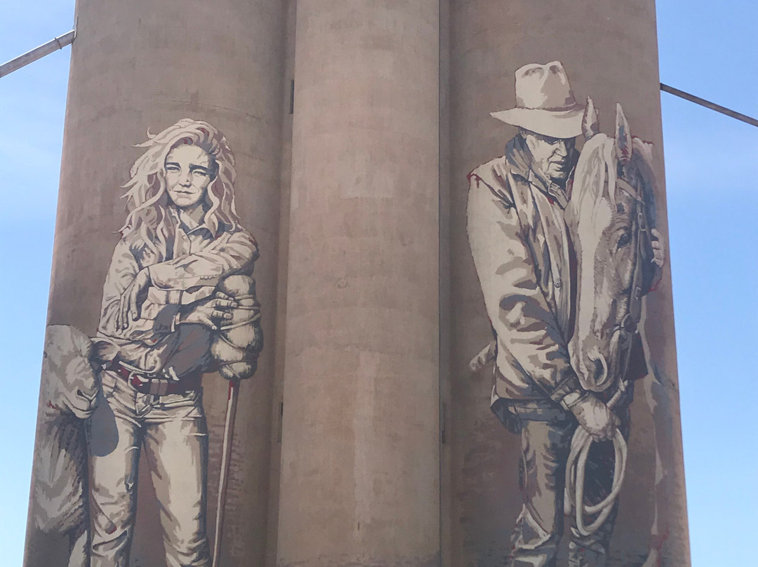 Silo Art Trail-Lascelles必去景点