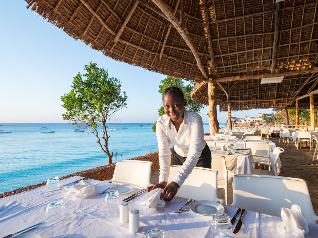 Beach Gallery Restaurant at Sandies Baobab Beach Resort