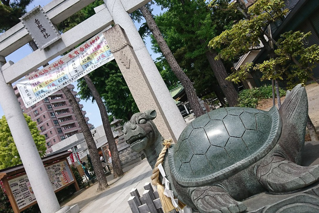 Kame-ari Katori Shrine-葛饰区必去景点