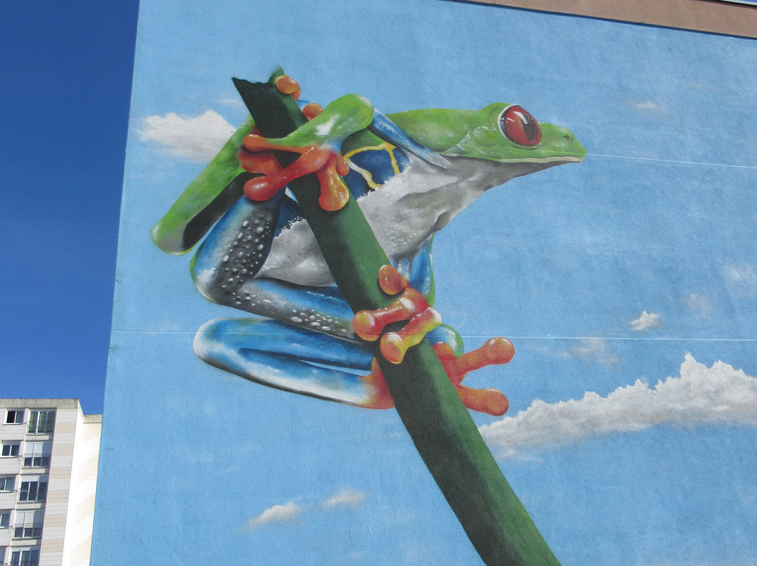 Fresque "Une grenouille aux Courlis"-讷韦尔必去景点