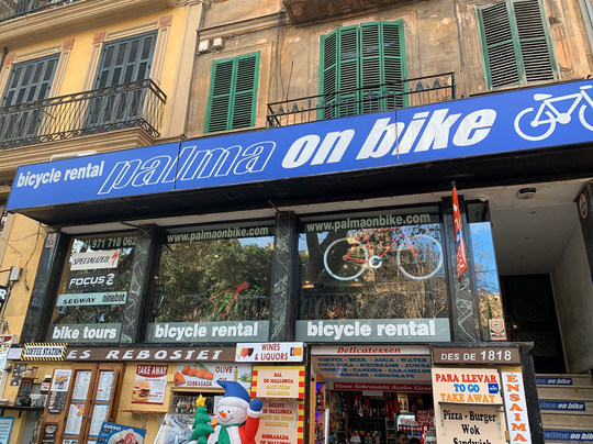 Palma on Bike-马洛卡帕尔马必去景点